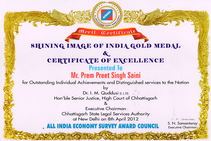 Shining Image of India
